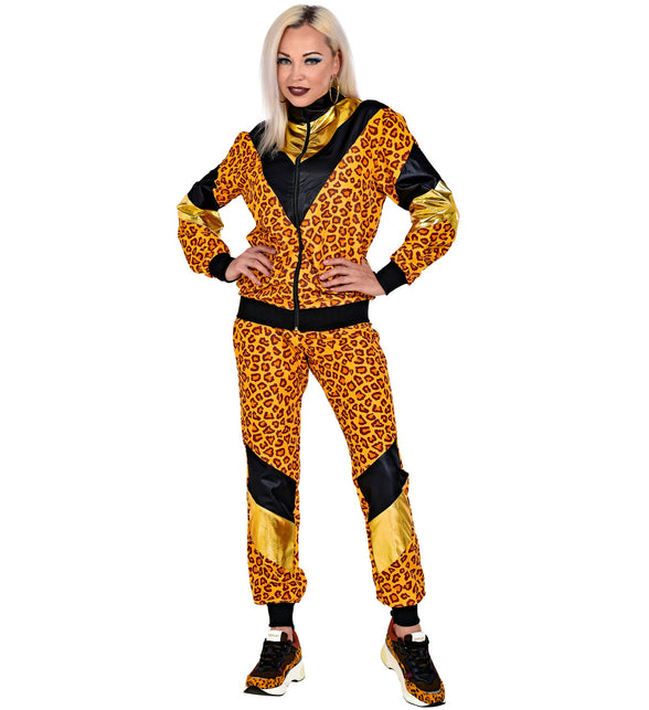 Widmann SRL Trainingspak luipaard jaren 80