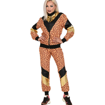 Widmann SRL Trainingspak luipaard jaren 80