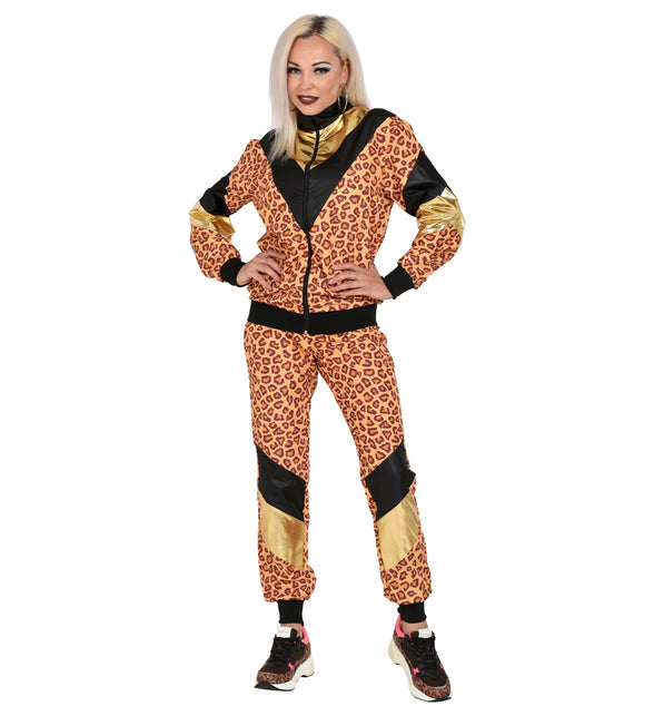 Widmann SRL Trainingspak luipaard jaren 80