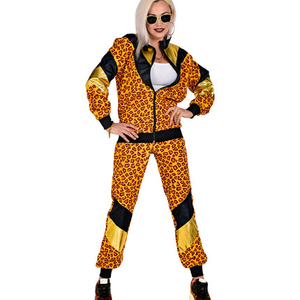 Widmann SRL Trainingspak luipaard jaren 80