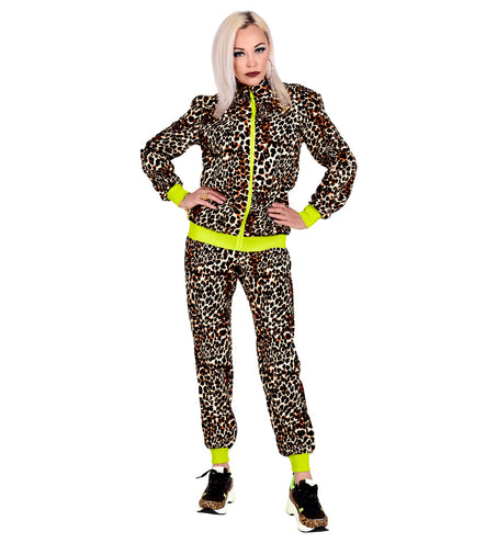 Widmann SRL Trainingspak luipaard neon