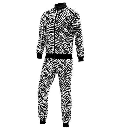 Widmann SRL Trainingspak party zebra Martin zilver