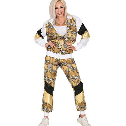 Widmann SRL Trainingspak schedels goud