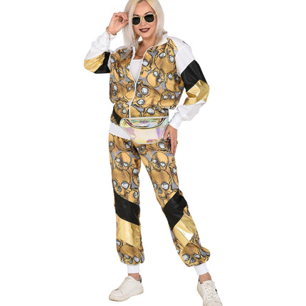 Widmann SRL Trainingspak schedels goud