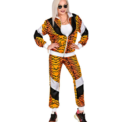 Widmann SRL Trainingspak tijger jaren 80