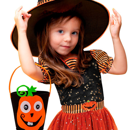 Widmann SRL Trick or Treat tasje Pompoen Ellis