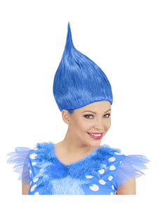 Widmann SRL Trollen pruik blauw