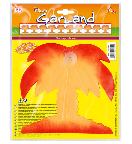 Widmann SRL Tropische polyester slinger palmboom 3 meter