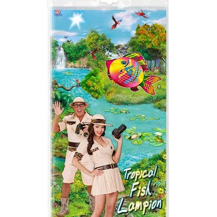 Widmann SRL Tropische vissen lampion