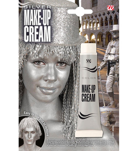 Widmann SRL tube make-up zilver