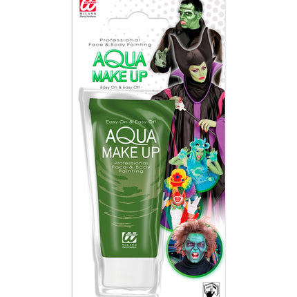 Widmann SRL Tube met groene aqua schmink