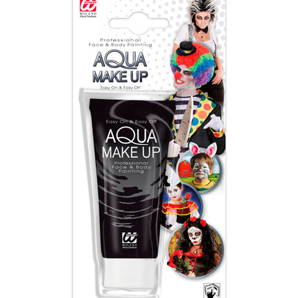 Widmann SRL Tube met zwarte aqua schmink