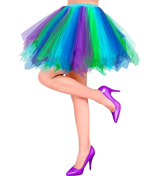 Widmann SRL Tutu blauw/lichtblauw/groen Guus