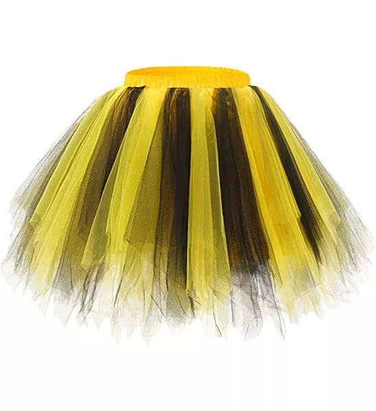 Widmann SRL Tutu geel/zwart Nora bijtjek