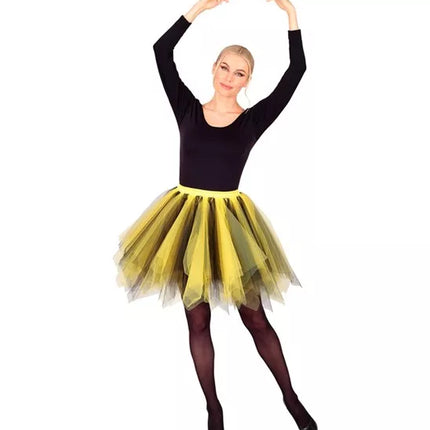 Widmann SRL Tutu geel/zwart Nora bijtjek