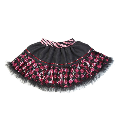 Widmann SRL Tutu Pailletten Zwart/Rose