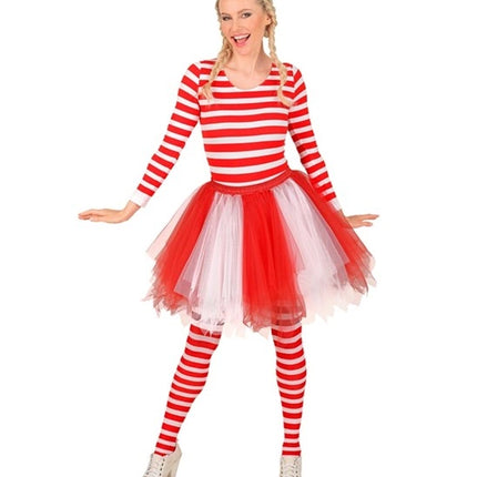 Widmann SRL Tutu rood/wit Yara
