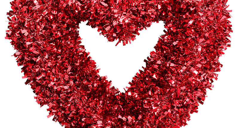 Widmann SRL Valentijns hart tinsel