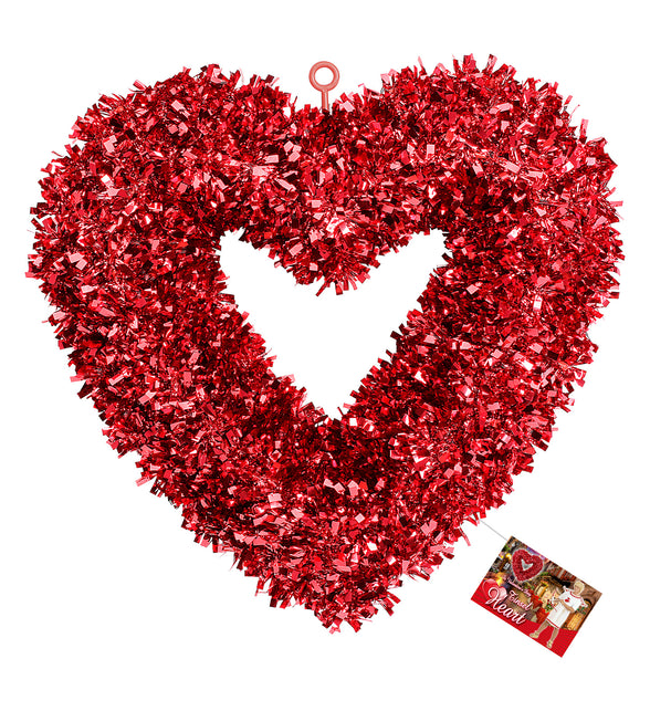 Widmann SRL Valentijns hart tinsel