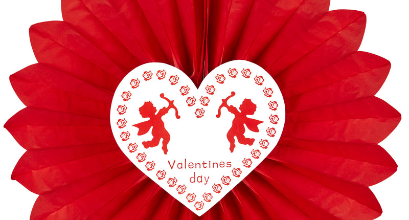 Widmann SRL Valentijnsdag decoratie hart van papier