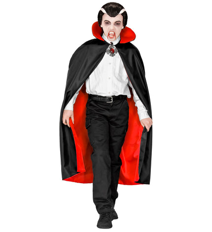 Widmann SRL Vampier cape met rode binnenzijde