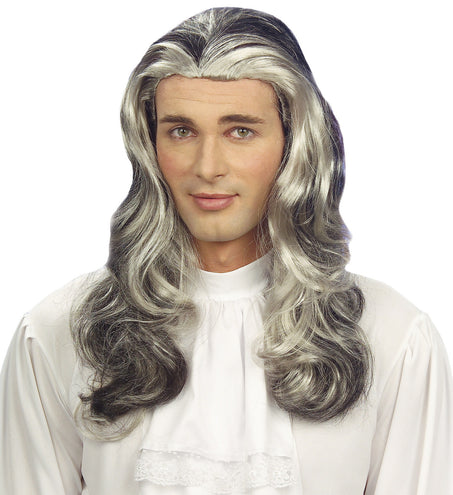 Widmann SRL Vampier pruik heren grijs