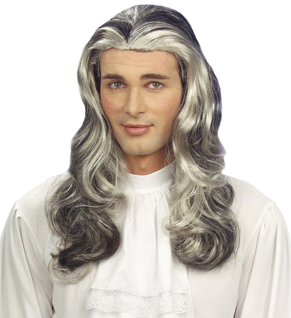 Widmann SRL Vampier pruik heren grijs