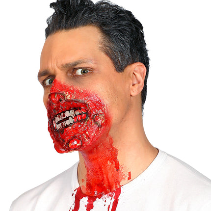 Widmann SRL Vampier tanden Dracula gebit met bloed