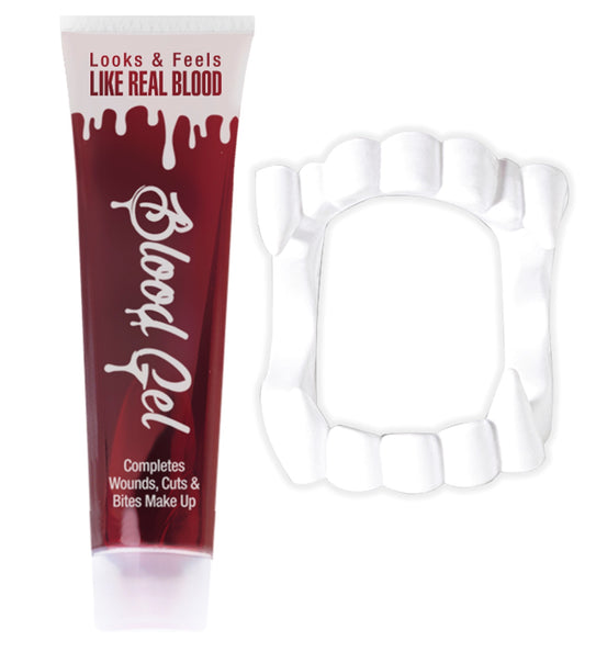Widmann SRL Vampier tanden Dracula gebit met bloed