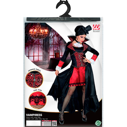 Widmann SRL Vampieren kostuum Sofia dames