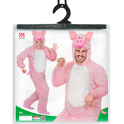 Widmann SRL Varkenspak roze varken Ben