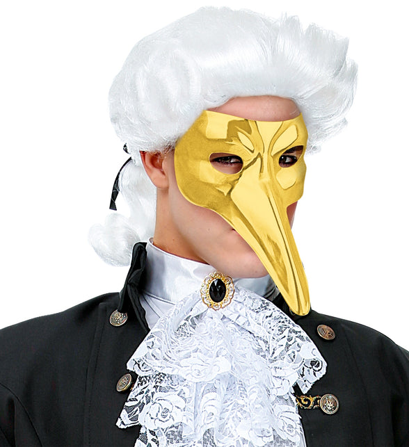 Widmann SRL Venetiaans snavel masker goud
