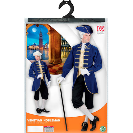 Widmann SRL Venetiaanse edelman kostuum Henri