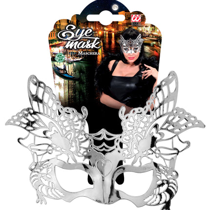 Widmann SRL venetie masker zilver