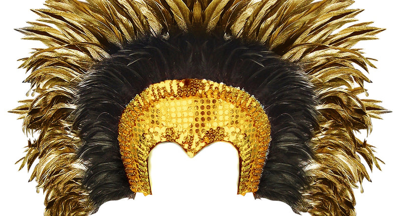 Widmann SRL Veren hoofdbedekking Cabaret goud