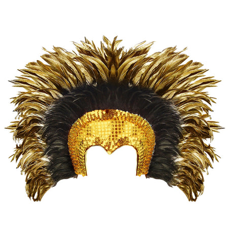 Widmann SRL Veren hoofdbedekking Cabaret goud