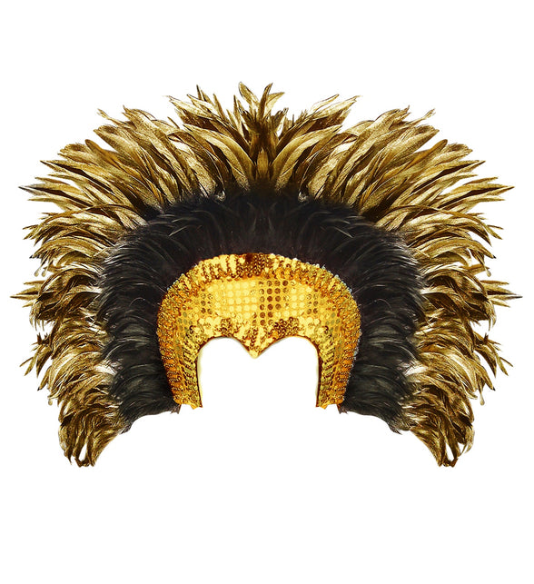 Widmann SRL Veren hoofdbedekking Cabaret goud