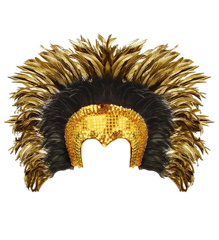 Widmann SRL Veren hoofdbedekking Cabaret goud