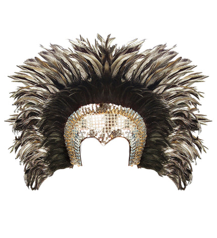 Widmann SRL Veren hoofdbedekking Cabaret zilver