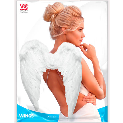 Widmann SRL Veren vleugels wit 37x50 cm