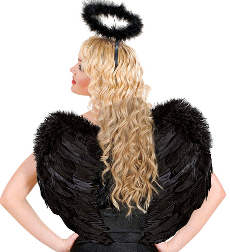 Widmann SRL Veren vleugels zwart 37x50cm