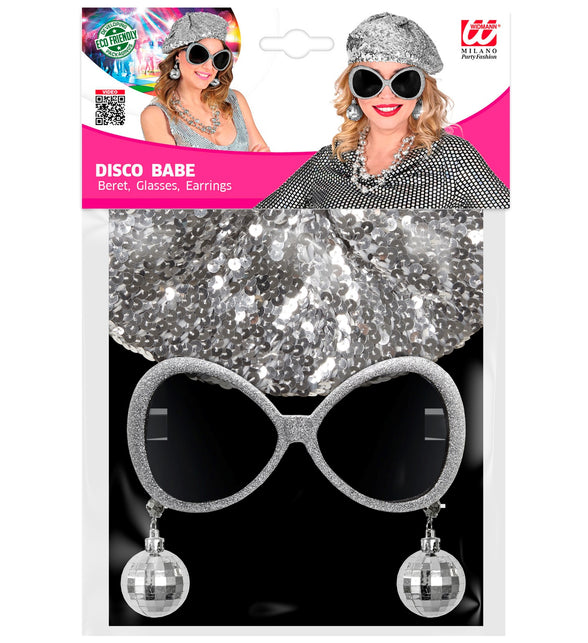 Widmann SRL Verkleedset disco glitter