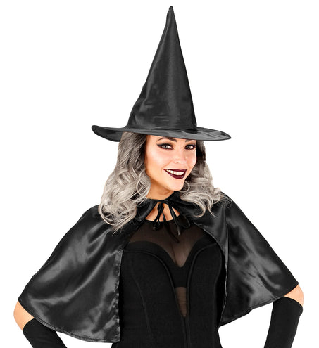 Widmann SRL Verkleedset heks zwart