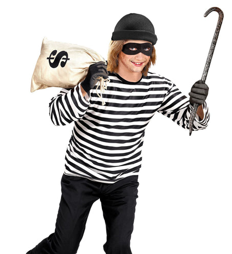 Widmann SRL Verkleedset Inbreker 164