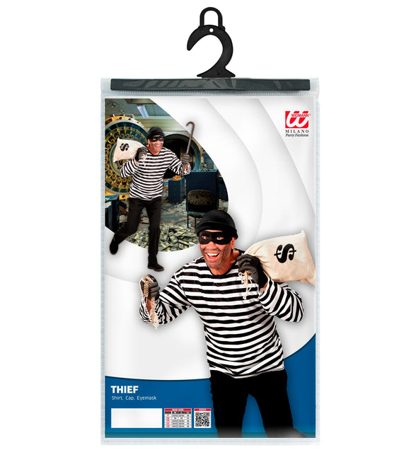 Widmann SRL Verkleedset Inbreker M/L