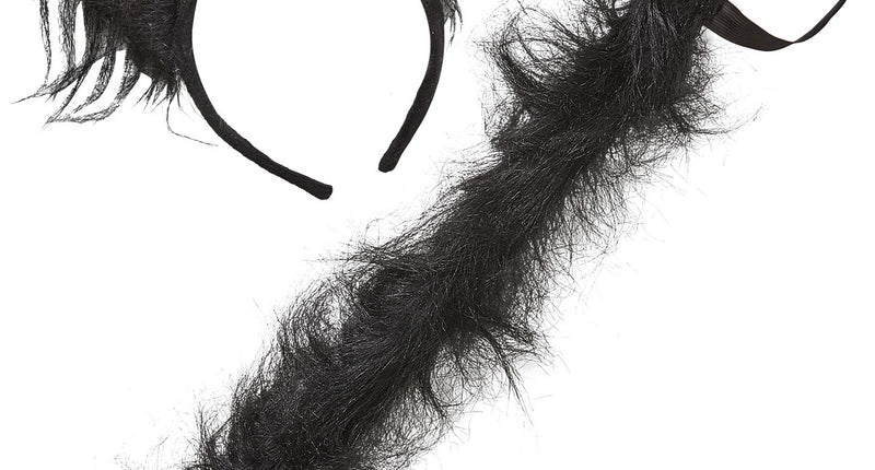 Widmann SRL Verkleedset kat zwart