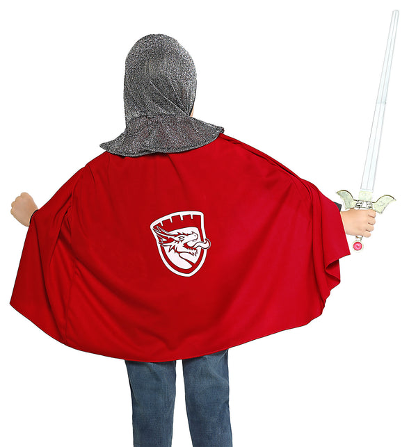 Widmann SRL Verkleedset kind ridder poncho