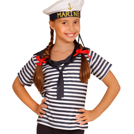 Widmann SRL Verkleedset marine voor kinderen