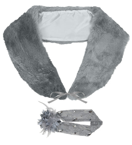 Widmann SRL Verkleedset Roaring  20's grijs