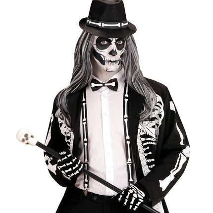 Widmann SRL Verkleedset skelet voor halloween